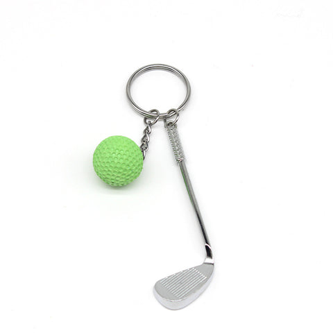 Golf Keychain Pendant Cross-border Gift Golf Creative European And American Metal Hardware Pendant Crafts