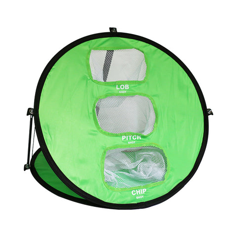 Portable folding golf practice net