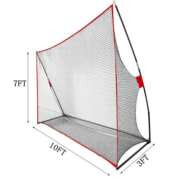 Red de práctica de golf portátil para interiores y exteriores