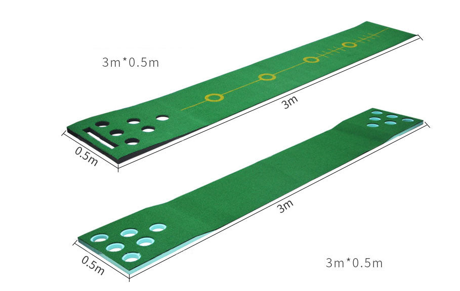 Golf Putting 12 Hole Green Practice Device