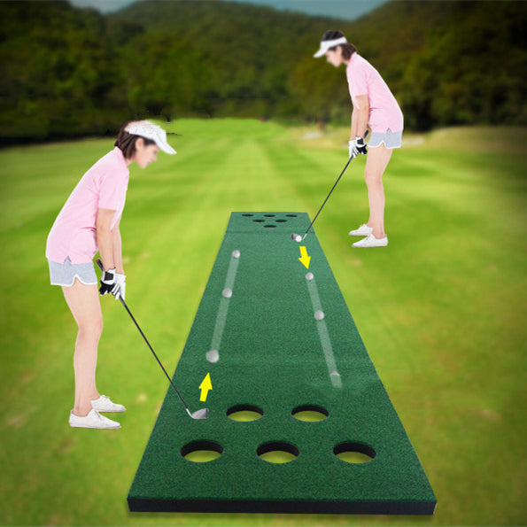 Golf Putting 12 Hole Green Practice Device